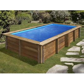 Piscine bois Lemon 3,75 x 2,00 x 0,68 m - Gré