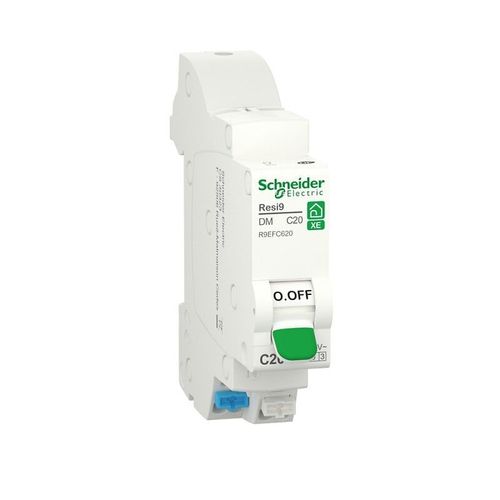 Disjonteur modulaire miniature embrochable - 1P+N - 20A - courbe C - Resi9 XE SCHNEIDER