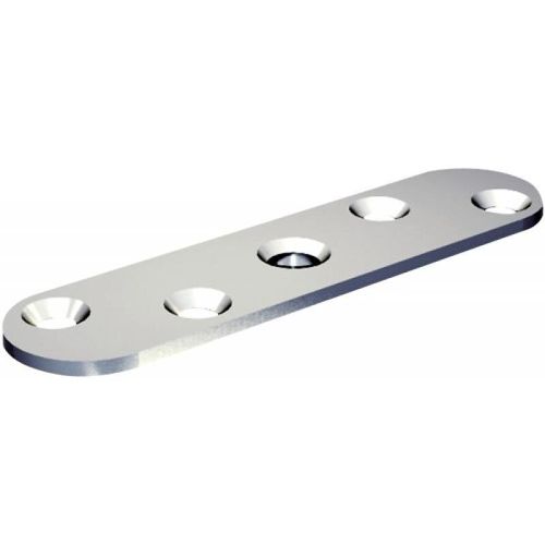 Platine pour monture à galets - fixer sur chant - SPORTUB 3530 - 0036 MANTION