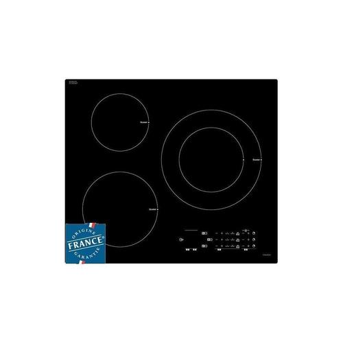 Sauter SPI5361B - Table de cuisson à induction - 3 plaques de cuisson - Niche - largeur : 56 cm - profondeur : 49 cm - sans cadre - noir