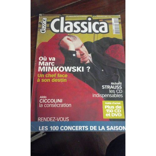 Classica - Où Va Marc Minkowski