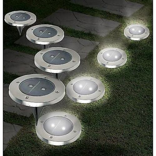Lot De 3 Bornes Led Changeante