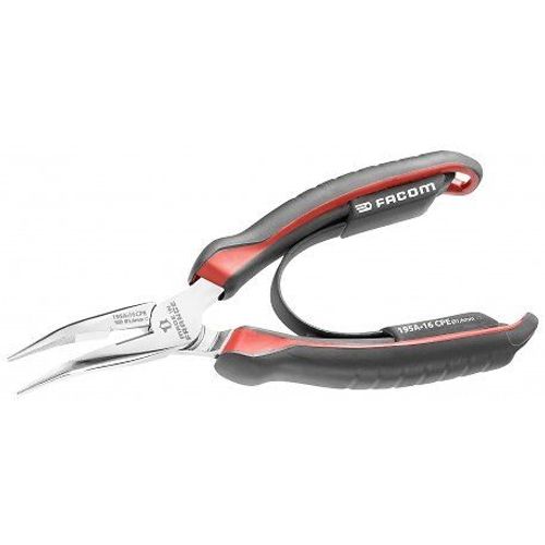 Pince demi-ronde bec court coudé 160mm Facom 195A.16CPE