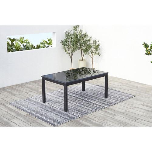 Ravenne 12. Salon De Jardin En Aluminium 12 Places Gris