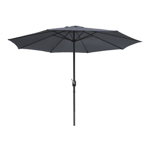 Figari Gris : Parasol Droit Rond Ø270cm