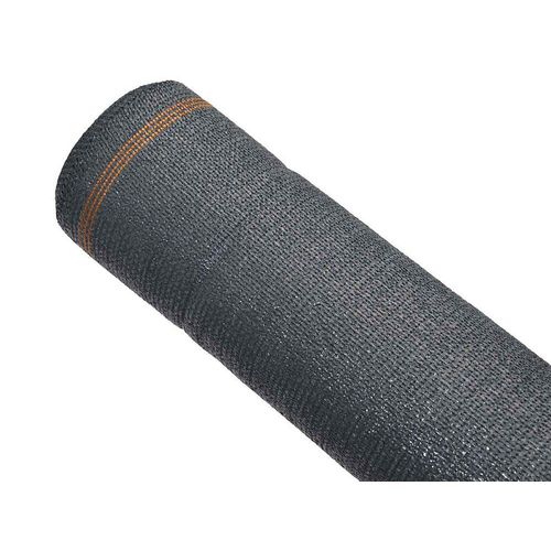Brise Vue En Toile Tissée Gris Anthracite 10 M X H.1,80 M - Jardideco