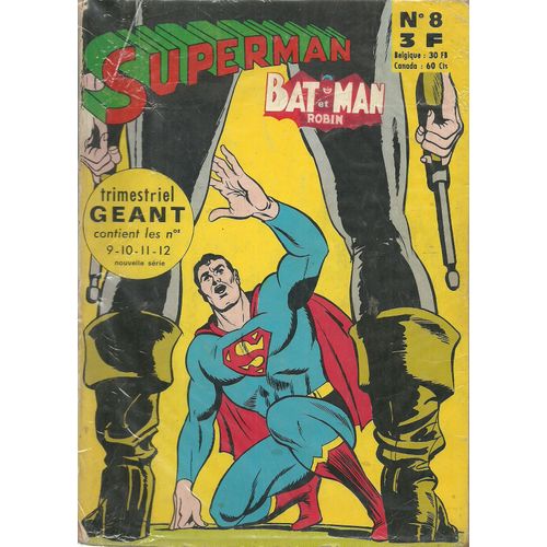 Superman, Batman Et Robin Géant Album #8