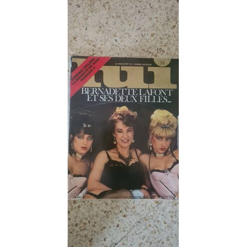 Magazine Lui N 191. Décembre 1979# Bernadette Laffont Et Ses Filles
