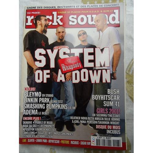 Magazines Rock Sound 2001.