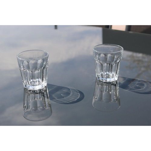 Table De Jardin En Alu Plateau Verre 8 Places, Ajaccio