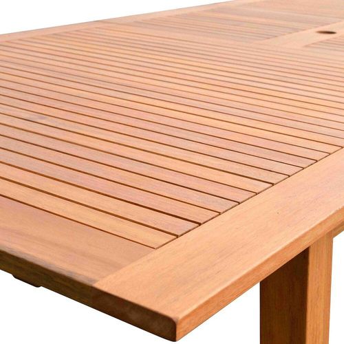 Table De Jardin Extensible En Bois D'eucalyptus