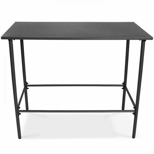 Table De Bar En Métal Anthracite