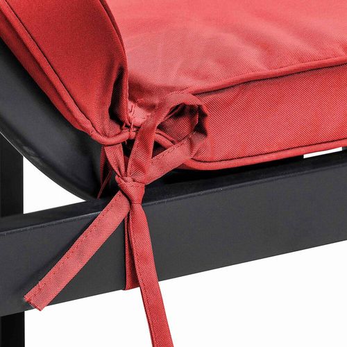 Coussin Pour Bain De Soleil Rouge 186 X 53 X 5 Cm