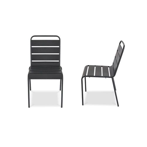 Table De Jardin En Bois Extensible Et 6 Chaises Marron
