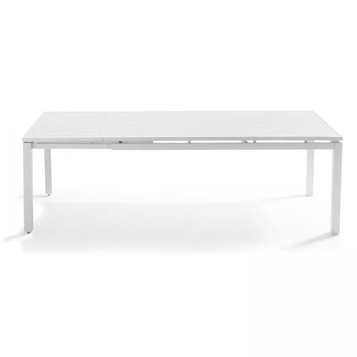 Table De Jardin Extensible Aluminium Blanc
