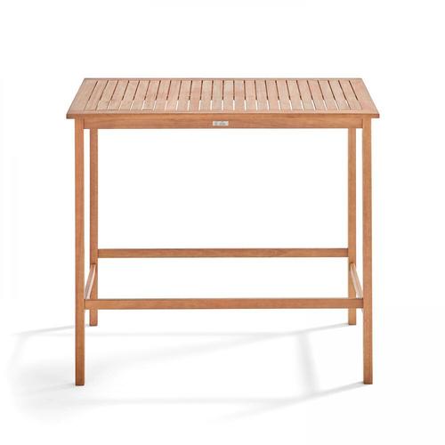 Table De Jardin Haute En Bois D'eucalyptus