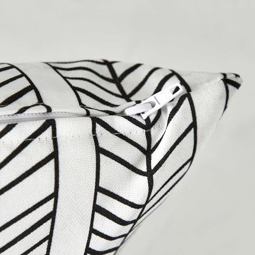 Lot De 2 Coussins Carr?S Polyester Tembu 45x45x8 Cm