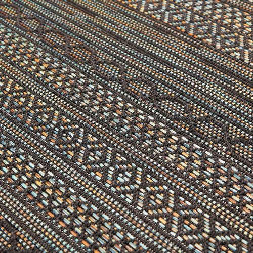 Tapis D'extérieur Rectangulaire En Polypropylène 160x230 Cm Noir