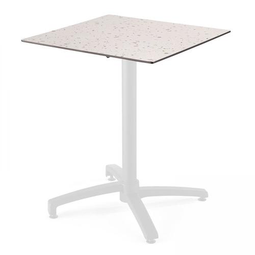 Plateau De Table Hpl 60x60 Cm Terrazzo