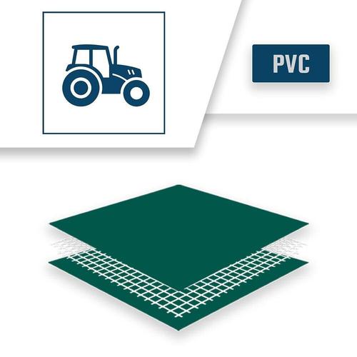 Tecplast Bâche Agricole 3x5 M 680ag Verte - Qualité 10 Ans - Bâche De Protection Étanche Pour Matériel Agricole - Made In France