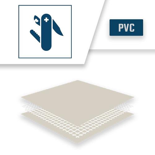 Bache 680 g/m² - 5 x 6 - Bache Ivoire - Baches PVC - Bache exterieur pour une bonne étanchéité - bache imperméable