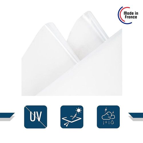 Tecplast Bâche Pour Serre 6x11 M 200se - Bâche Plastique Transparente Pour Serre De Jardin - Haute Performance - Made In France