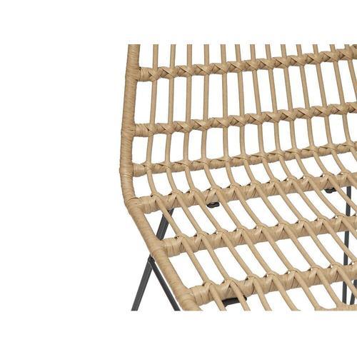 Lot De 2 Chaises De Jardin En Résine Tressée Lambada Sesame - Hespéride