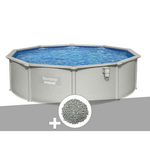 Kit piscine acier ronde Bestway Hydrium 4,60 x 1,20 cm + 10 kg de zéolite