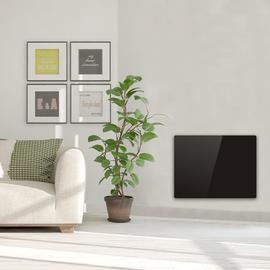 KALIA Radiateur électrique à inertie céramique POAS Blanc Céramique 1500W  pas cher 