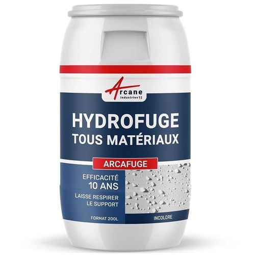 Imperméabilisant hydrofuge toiture façade béton poreux ARCAFUGE 200 L