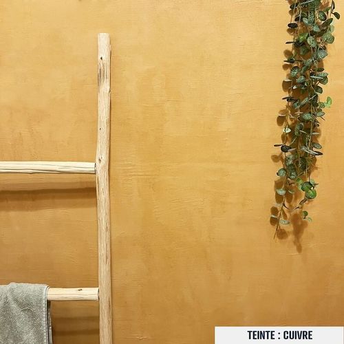 Enduit carrelage salle de bain cuisine mural et sol recouvre et rénove faïence masquage - RENOVE CARRELAGE Cuivre Kit 20 Kg - 13m² pour 2 couches
