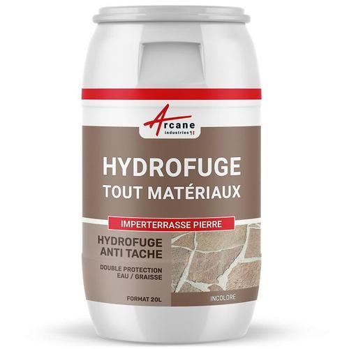 Hydrofuge imperméabilisant terrasse anti-taches pierres naturelle et travertin 5 L (jusqu a 25m²)