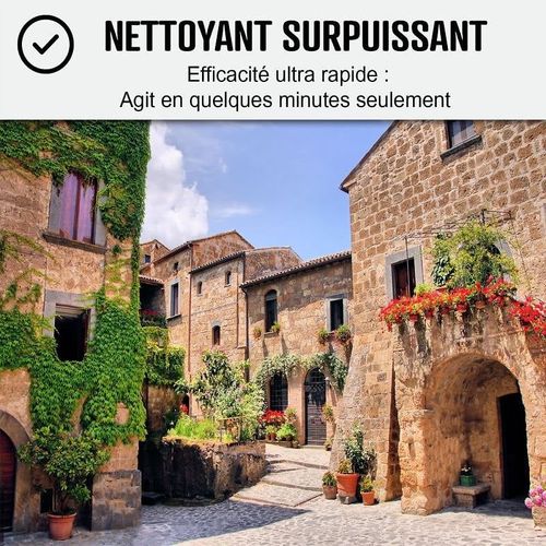 Nettoyant facade produit professionnel rapide crépi enduit 5 L