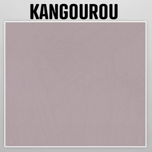 Peinture argile naturelle decoration chambre enfant ARGILIS Kangourou - gris violet kit 60 m² - 2x5 kg