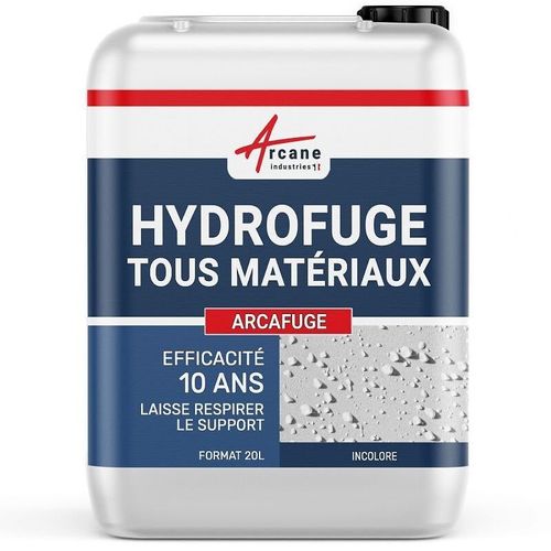 Imperméabilisant hydrofuge toiture façade béton poreux ARCAFUGE 20 L (jusqu a 100m²)
