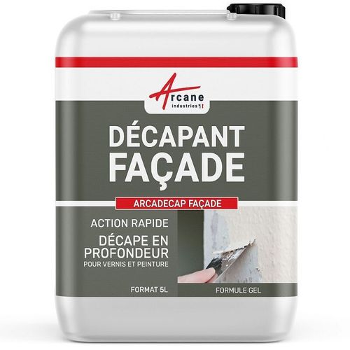 Produit décapant peinture pour façade et béton : ARCADECAP FAÇADE 5 L