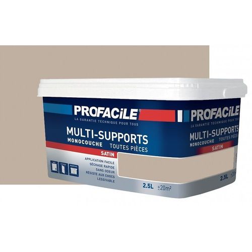 Peinture intérieure multi-supports, PROFACILE 2.5 litres Seigle