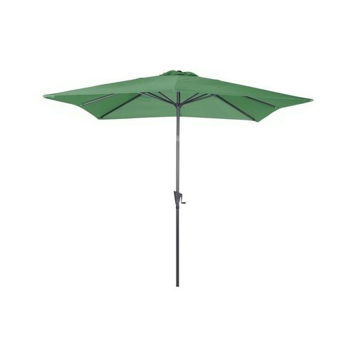 Parasol Carré En Aluminium Avec Manivelle 2,5m Tilt