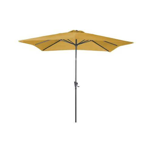 Parasol Carré En Aluminium Avec Manivelle 2,5m Tilt