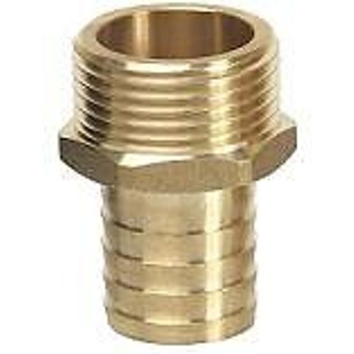 Raccords cannelé en laiton cannelé M 1/25mm pour pompes jardin et puit
