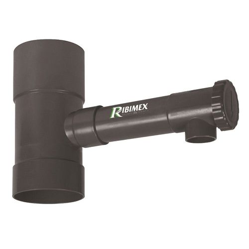 recuperateur d eau Se branche sur toute descente de gouttière Ø 80 mm. Composée de 2 parties en PVC, avec robinet d¿arrêt