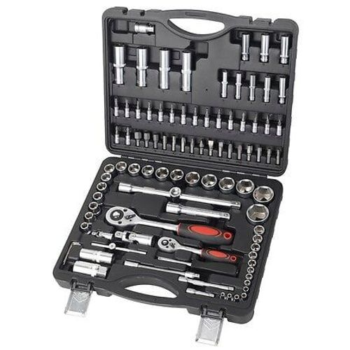 Ribitech - Coffret clés à douilles Pro au chrome vanadium 94 pièces - PRKOUT94/M