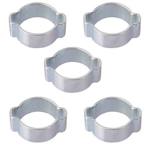 Lot de 5 colliers à oreille diam 15/18mm