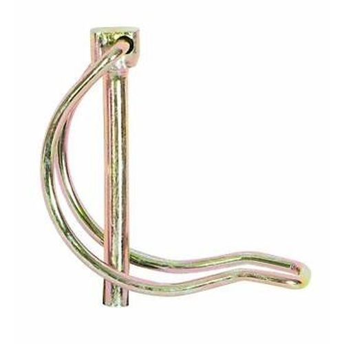 Boite de ± 50 goupilles clip en acier galvanisé.