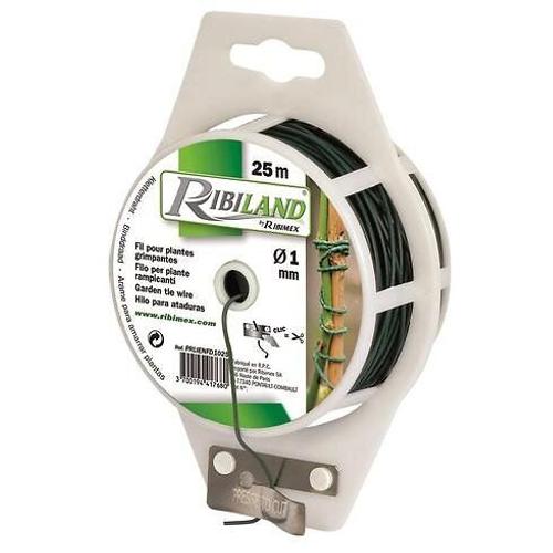 Ribiland - Lien plastique armé avec dévidoir 25m Ø 1.35mm