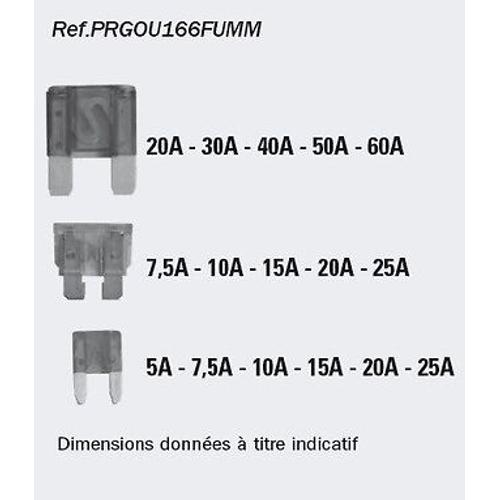 Lot 166 fusibles mini/maxi en coffret