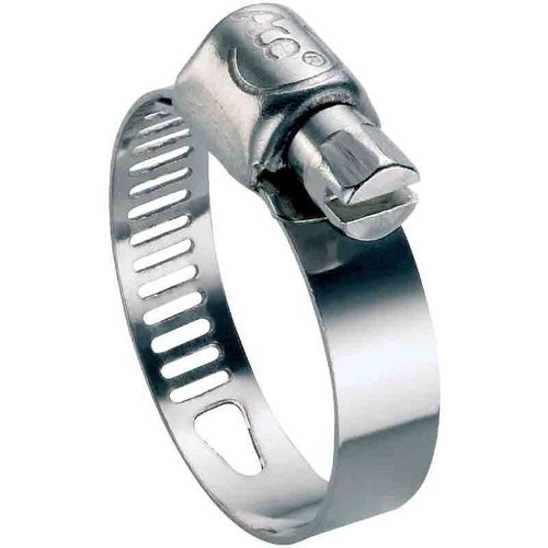 Collier à bande perforée W4 largeur bande 8 mm Ace - Diamètre 14 - 24 mm - Vendu par 50