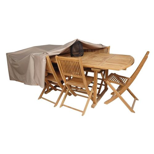 Housse Table De Jardin Rectangulaire 240 X 130 Cm, Cov'up