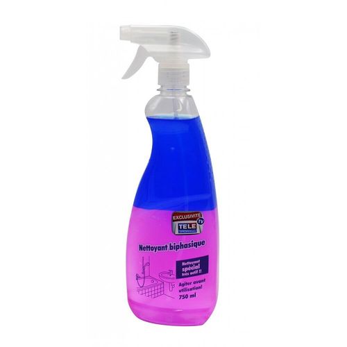 Nettoyant universel biphasique - Venteo - Bleu - Adulte - Actif et pratique, nettoyer vos salles de bain et cuisines - 750ml