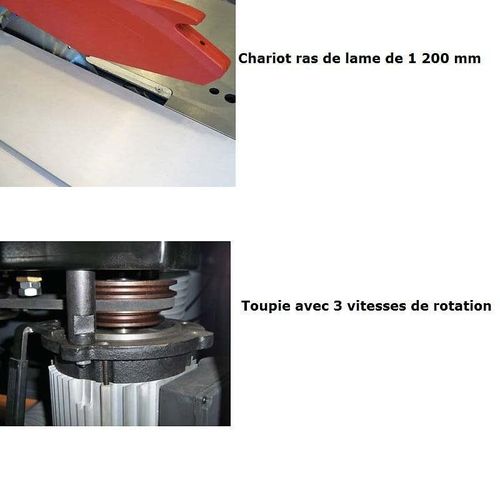 Combiné 5 fonctions - 250 mm (monophasé) COM250